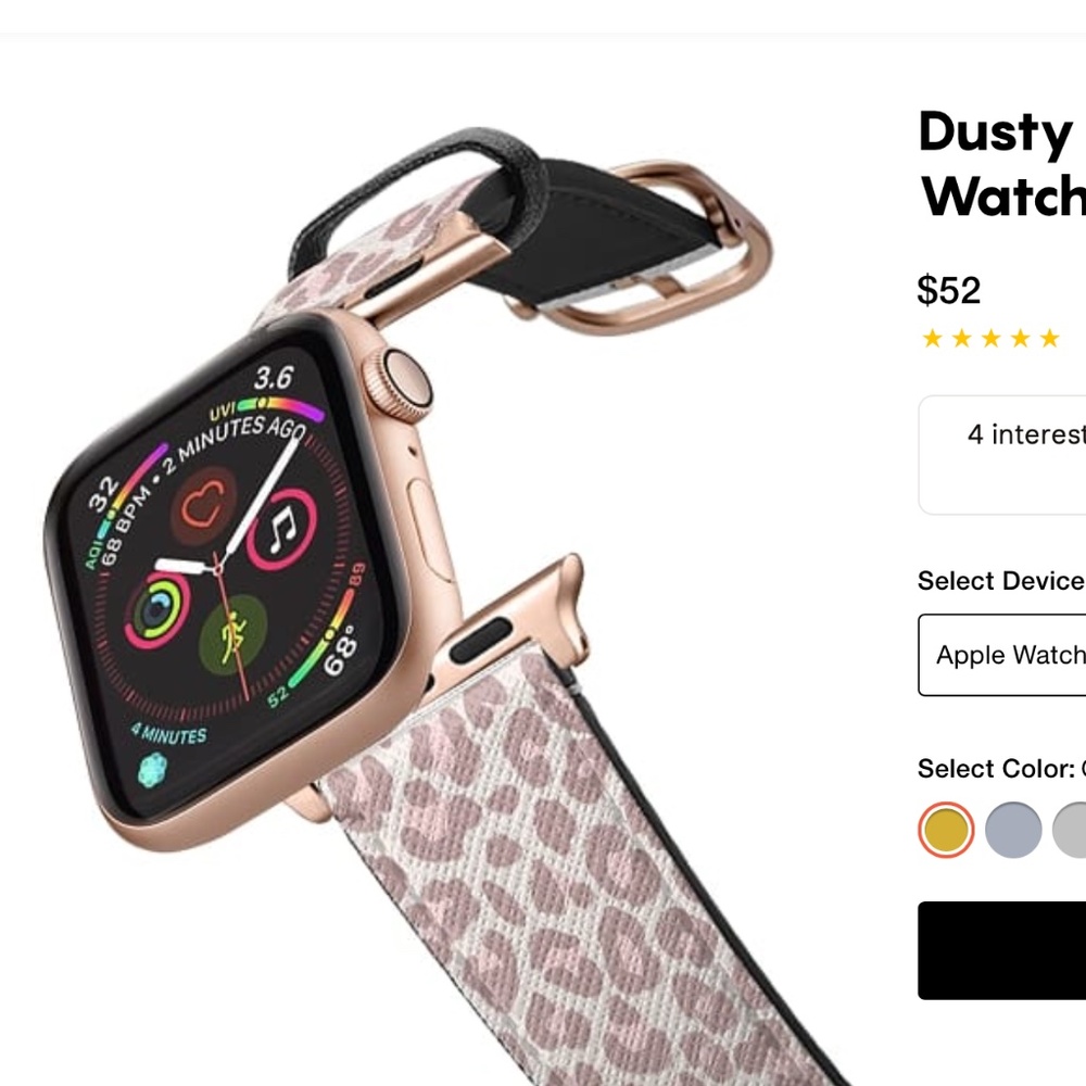 Casetify Leopard Watch Band 42/44/45MM